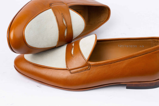 Capri Tan & Beige Loafers