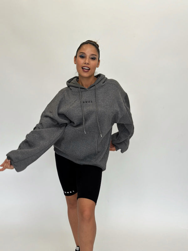 Grey Rouche Travel Infinite Hoodie