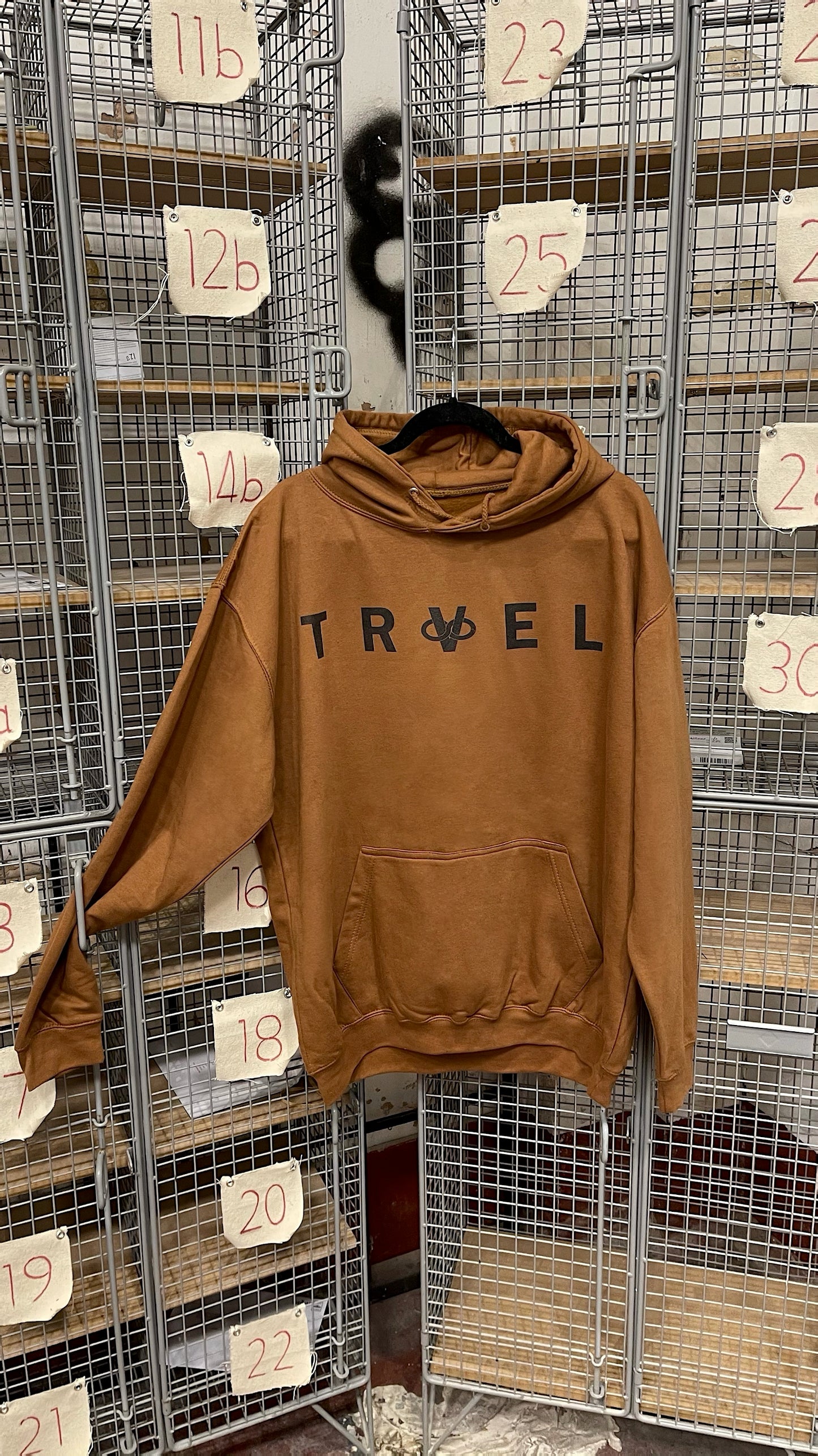 Brown Travel Infinite Hoodie - a98bae - Travel Infinite