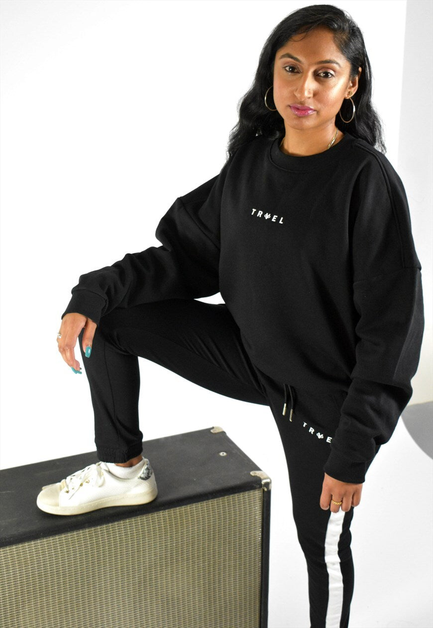 Travel infinite overside drawstring crewneck - a98bae - Travel Infinite